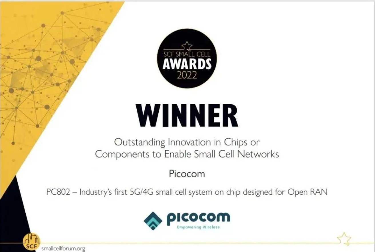 PICOCOM won SCF Awards 2022